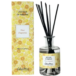 Outlet LOTHANTIQUE Bâtons à parfum L’éditeur de parfums senteur Fleur d’agrumes - 200 ml