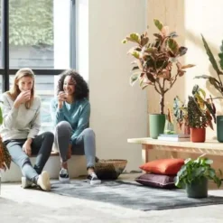 ELHO Cache pot vert leaf green b.for soft - Ø 14 cm