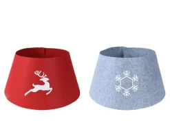 New KAEMINGK Cache-pied en feutrine pour sapin - Ø 70 cm