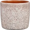 Best DEROMA Cache-pot en céramique gris rosé Scheurich 900 Roccia - Ø 13 cm