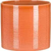 Online DEROMA Cache-pot en céramique orange Scheurich 828 Papaya - Ø 12 cm