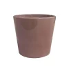 Outlet Cache-pot Fresh coloris rose en céramique - Ø 14,5 x 12 cm