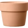 DEROMA Cache-pot Perfetto White Ø 20 x H 16,3 cm Terre cuite