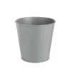 New Cache-pot seau coloris gris en zinc - Ø 18,5 cm