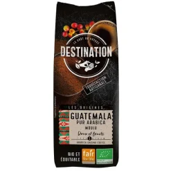 Hot DESTINATION Cafe équitable Guatemala 250g