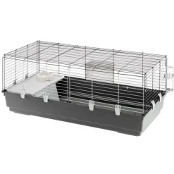 Sale FERPLAST Cage à lapin rectangulaire Rabbit 120 - 118 x 59 x 52 cm
