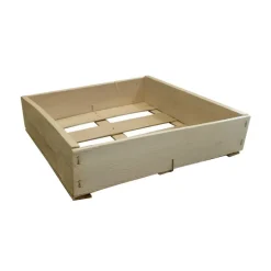 Best JANY FRANCE Caissette en bois biodégradables pour semis Jany - 27,5 x 26,5 cm