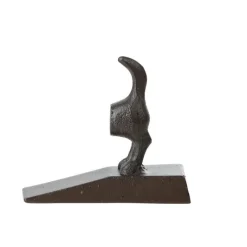 New ESSCHERT DESIGN Cale porte forme queue de chien en fonte 13,1x5,6x11,3 cm