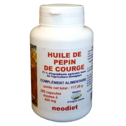 Outlet NEODIET Capsules de pépins de courge bio en boite de 200 unités