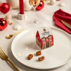 Outlet LA MAISON D'ARMORINE Caramels au beurre salé chalet du Père Noël bio Maison Armorine - 40 g