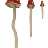 SMART GARDEN Champignon fantastique décoratif coloris rouge Smartgarden - 12 x 3 x 3 cm