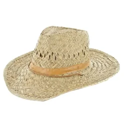 Clearance BLACKFOX Chapeau de paille australien beige pour homme taille 56