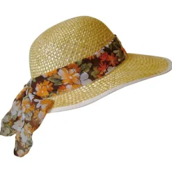Outlet BLACKFOX Chapeau de paille nathalie beige pour femme taille unique