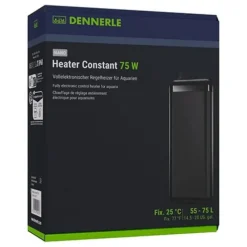 Hot DENNERLE Chauffage aquarium 75 Watts, constante et efficace - Heater