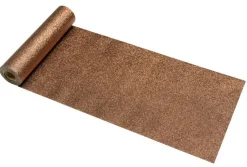 Discount Chemin de table en intissé chocolat à paillettes Premium – 30 cm x 5 m