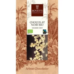 Online BOVETTI Chocolat noir bio au gingembre confit - tablette de 100 g