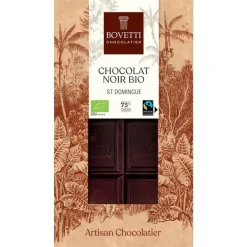Online BOVETTI Chocolat noir bio de Saint-Domingue 73% - 100 g