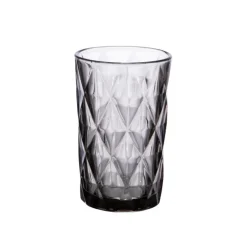 BASTIDE Chopes hautes en verre gris Diamond - 6 x 340 ml