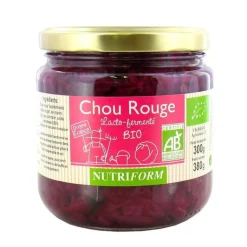 Clearance NUTRIFORM Chou rouge lacto-fermentées bio 380g