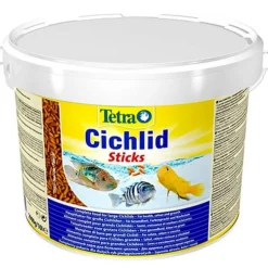 Hot TETRA Cichlid Sticks - Nourriture en sticks pour cichlidés, 10L - - poids 2900g