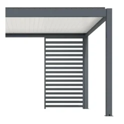 Sale Claustra pergola gris, Eris - Zephir - Star led, Proloisirs Grey