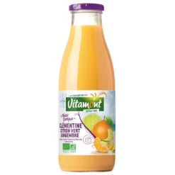 Best VITAMONT Cocktail de jus de clémentine, citron vert gingembre en bouteille - 75 cl