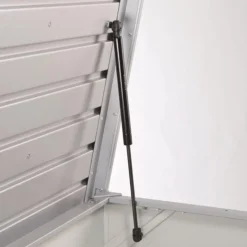 BIOHORT Coffre de jardin 100 en acier galvanisé coloris gris foncé - 101 x 46 x 61 cm