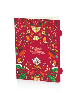 Hot ENGLISH TEA SHOP Coffret de thé Calendrier Livre de l'Avent - 43 g