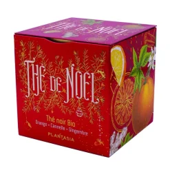 Outlet PLANTASIA Coffret de thé de Noël cube orange cannelle - 48 g