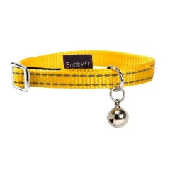 Clearance BOBBY Collier chat Safe jaune 10 mm