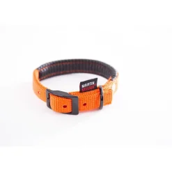 Hot MARTIN SELLIER Collier droit Confort pour chien coloris orange - 2,5x65 cm