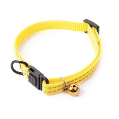 Outlet MARTIN SELLIER Collier en nylon pour chat Flash jaune