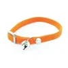 Outlet MARTIN SELLIER Collier élastique pour chat orange