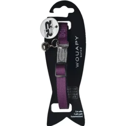 WOUAPY Collier pour chat en nylon coloris violet Basic Line - Taille unique