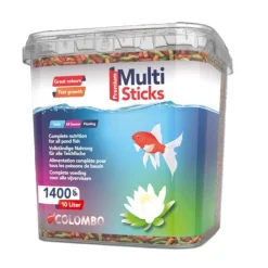 BLUE CORAL COLOMBO Multi Sticks - 17-20 mm - 1400 g / 10 L pour poissons de bassin