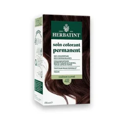 Best HERBATINT Coloration permanente pour cheveux châtain cuivré 4R aux extraits végétaux biologiques vegan - 170 ml