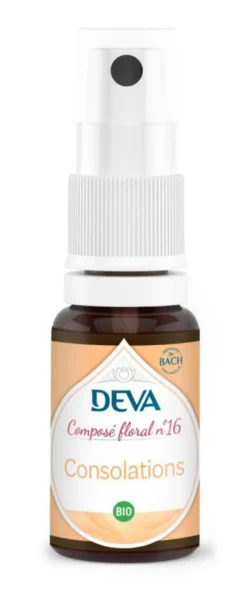 Discount DEVA Complément alimentaire composé floral consolations bio - spray 15 ml