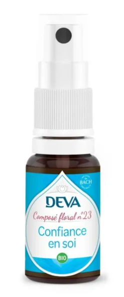 Hot DEVA Complément alimentaire composé floral confiance en soi bio - spray 15 ml
