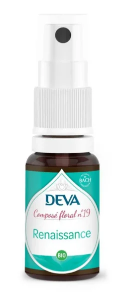 New DEVA Complément alimentaire composé floral renaissance bio - spray 15 ml