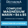 Sale DIETAROMA Complément alimentaire complexe magnésium marin + B6 et B5 réduction de la fatigue - 60 capsules