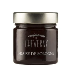 CONFITURERIE DE CHEVERNY Confiture extra de fraise de sologne bio Cheverny confitures - 280 g