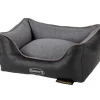 Clearance SCRUFFS Corbeille à mémoire de forme pour chien gris Hilton – Taille S