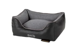 Clearance SCRUFFS Corbeille à mémoire de forme pour chien gris Hilton – Taille S