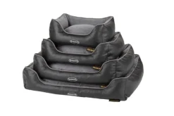 Clearance SCRUFFS Corbeille à mémoire de forme pour chien gris Hilton – Taille S