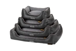 Clearance SCRUFFS Corbeille à mémoire de forme pour chien gris Hilton – Taille S