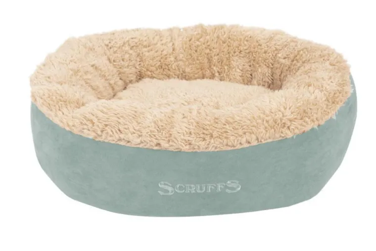 Clearance SCRUFFS Corbeille pour chat coloris vert Cosy – Ø 45 cm