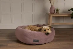 New SCRUFFS Corbeille pour chien coloris rose Oslo Donut – Taille 2XL