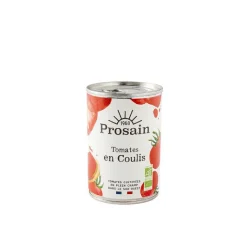 Hot PROSAIN Coulis de tomates bio en boîte de 410 g