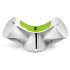 New BASTIDE DIFFUSION Coupe spirale triple en plastique et inox vert et blanc