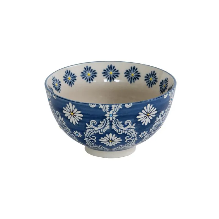 BASTIDE Coupelles en grès bleu peintes à la main Coffret Almada - 4 x Ø 11 cm